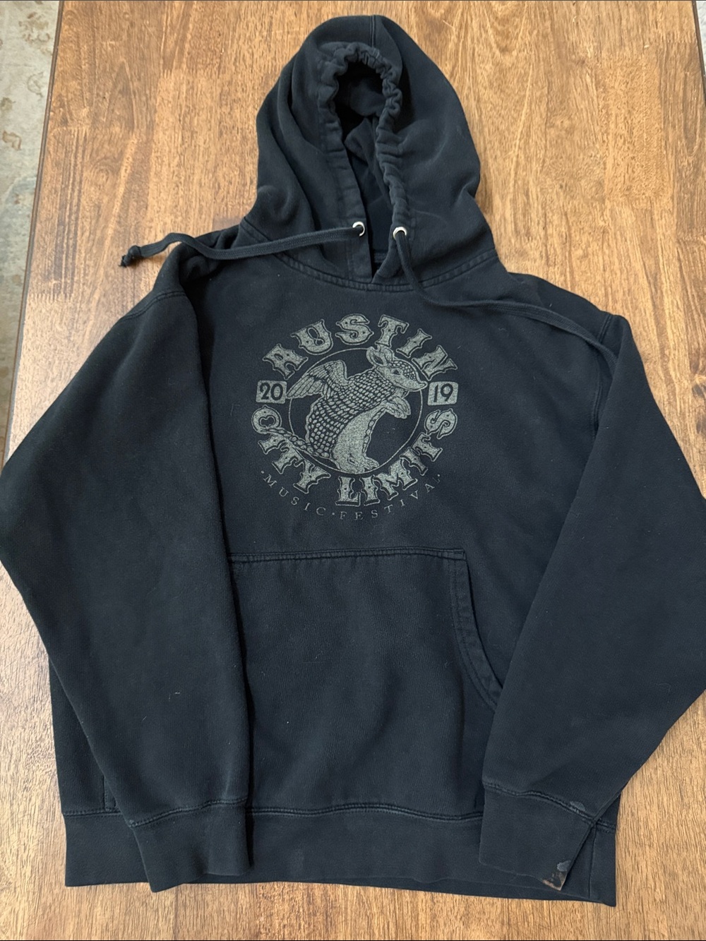 Black 'Austin City Limits 2019 Graphic Hoodie - Unbranded